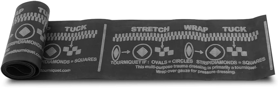SWAT-T™ Tourniquet Black by Safeguard Medical, Emergency First Aid Equipment for Massive Hemorrhage Control, Made in The USA - Image 3