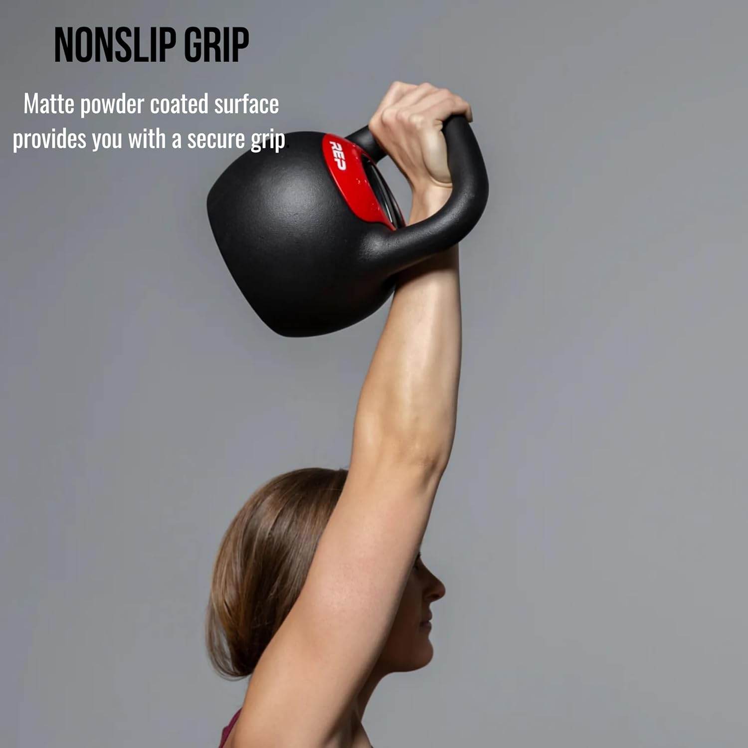 Rep Fitness Adjustable Kettlebell | Weight Set for Home Gym | Strength Training Equipment for Men & Women | Compact Steel Bell with Ergonomic Handle | 20–40 lb (9–18 kg) Variable Options - Image 6