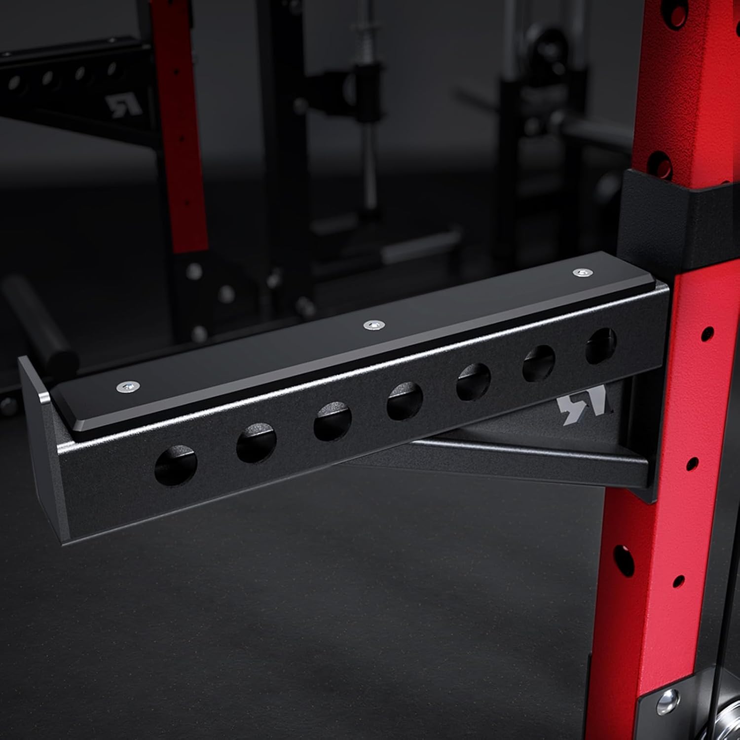 RitFit M2 Smith Machine with Cable Crossover System, 3D Functional Trainer & Power Cage, 16 Adjustment Holes, 6 Storage Pegs for Full-Body Home Gym - Image 7