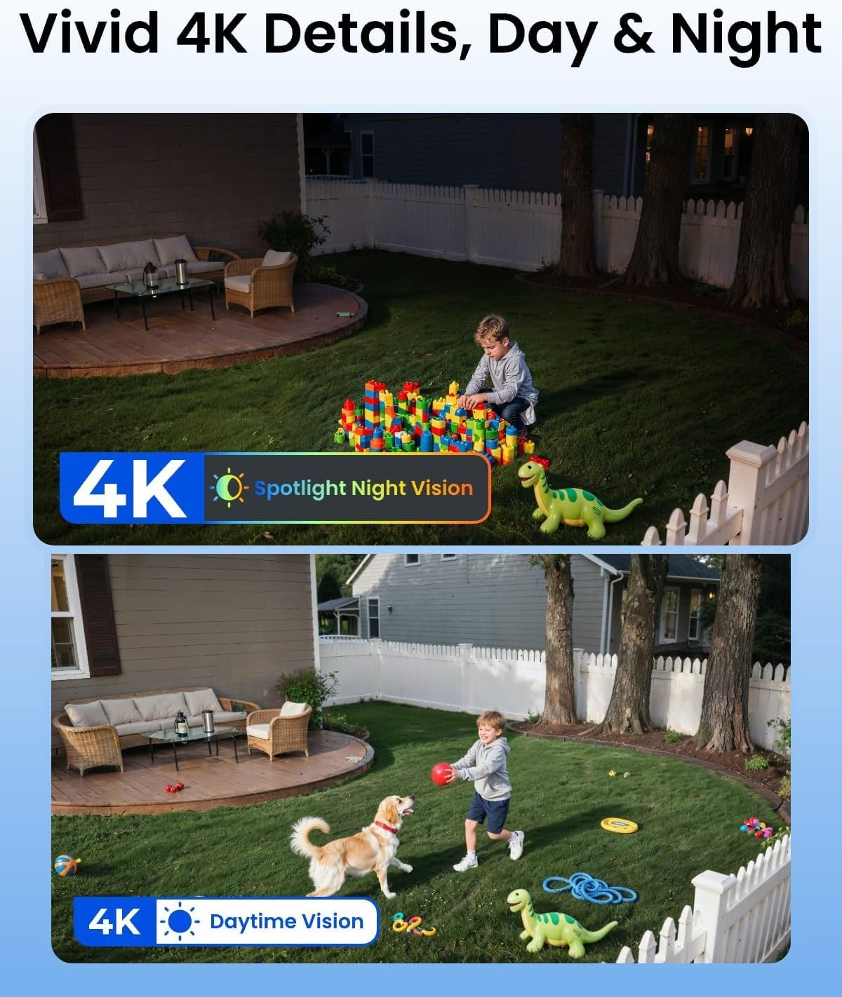 REOLINK 4K Solar Security Camera Outdoor, Encrypted Local Storage Camera System, 360° Pan Tilt, Smart Detection, No Monthly Fee, Home Hub with 4X PT Ultra + Solar Panel - Image 2
