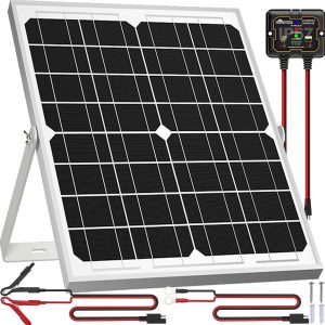 SOLPERK Solar Panel Kit 20W 12V, Wa...