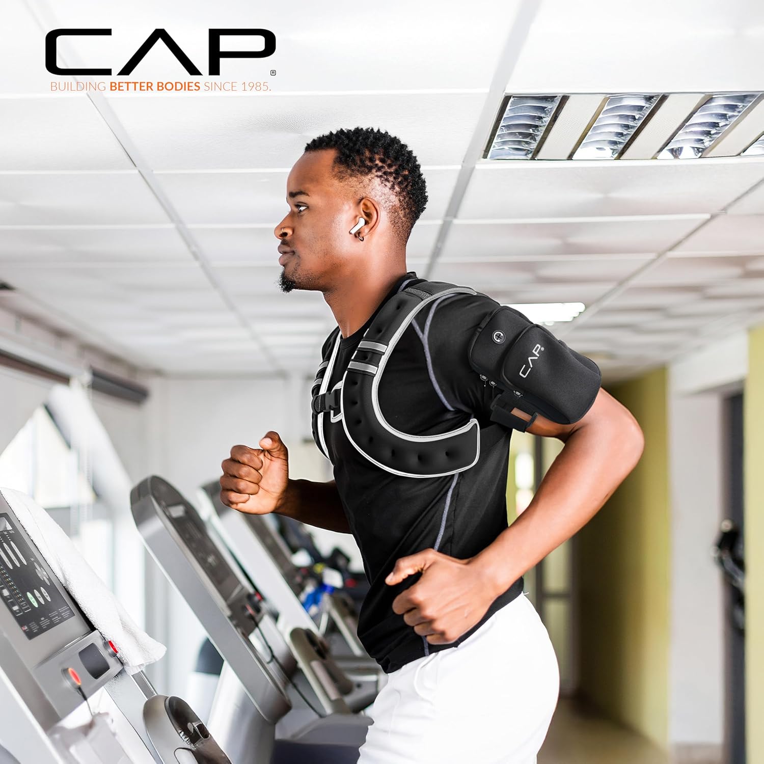 CAP Weighted Vest | 8lb -30lbs | Reflective Workout Vest for Walking, Running, Cardio, Strength Training | Multiple Colors - Image 7