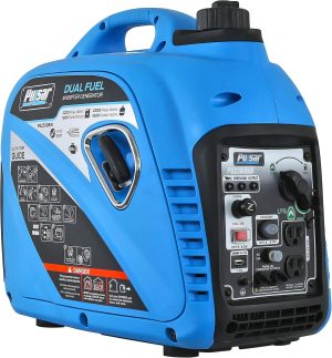 Pulsar 2,200W Portable Dual Fuel Qu...