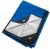 Arcturus All-Weather Outdoor Survival Blanket, Thermal Emergency Blanket, Reflective Heat Tarp with Grommets, Lightweight for Camping, Backpacking, Hiking & Emergency Car Kits, Blue, 60x82in