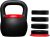 Rep Fitness Adjustable Kettlebell | Weight Set for Home Gym | Strength Training Equipment for Men & Women | Compact Steel Bell with Ergonomic Handle | 20–40 lb (9–18 kg) Variable Options