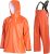 Men’s Commercial Fishing Rain Suit: 0.70mm Heavy-Duty Waterproof Jacket & Bib Pants Set, Brigg 44 Industry Grade