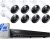 REOLINK 12MP Security Camera System Commercial, 8pcs H.265 12MP PoE Security Cameras Outdoor, Person Vehicle Pet Detection, Spotlight Color Night Vision, 16CH NVR 4TB HDD, RLK16-1200B8-A