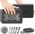 HAPBEAR Yoga Blocks 2 Pack – 9x6x3in High-Density EVA Foam with Non-Slip Textured Surface, Supportive for Deep Stretching & Lightweight – Ideal for Yoga, Pilates, Stretching Exercises