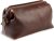 NV Holders Premium Genuine Leather Toiletry Bag for Men – The Ultimate Travel Dopp Kit and Hygiene Organizer, Perfect Men’s Toiletry Travel Bag (Brown)